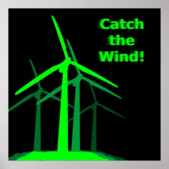 Catch the Wind! Poster (Vorne)