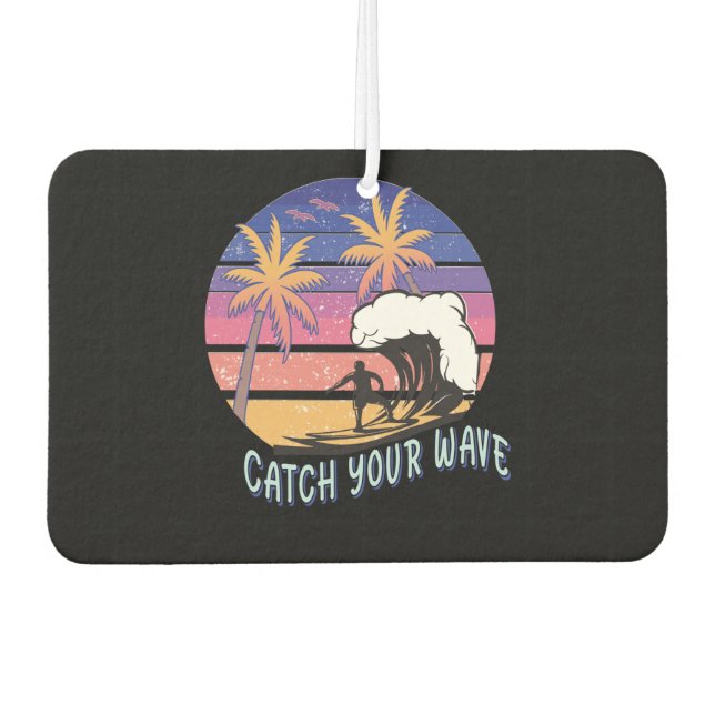 Catch Your Wave Autolufterfrischer (Vorderseite)