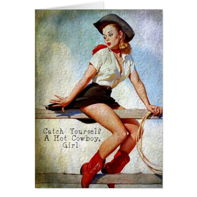Catch Yourself a Hot Cowboy, Girl (Devant)