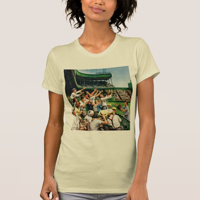 Catch-Zuhause-Run-Ball T-Shirt (Vorderseite)