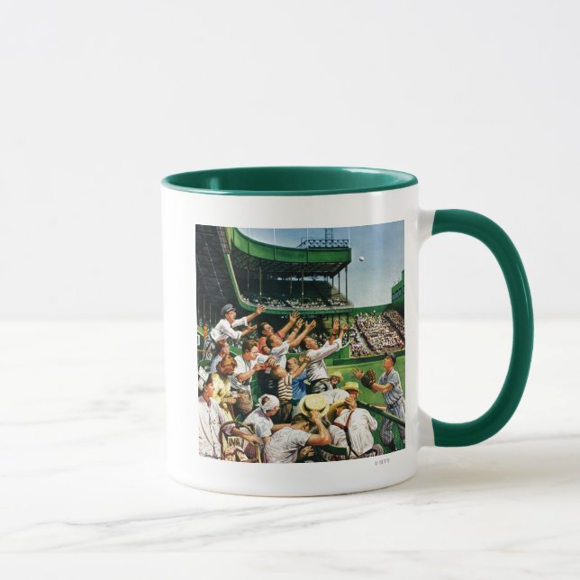 Catch-Zuhause-Run-Ball Tasse (Rechts)
