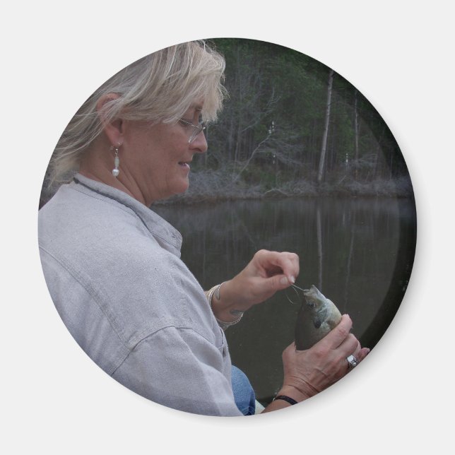 Catchin' Crappie Magnet (Vorne)