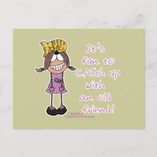 CATchup Postkarte (Vorderseite)