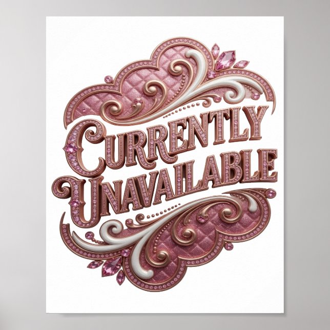 Catchy Pink DERZEIT NICHT VERFÜGBAR Poster (Vorne)