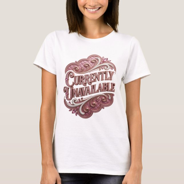 Catchy Pink NICHT VERFÜGBAR Tee (Vorderseite)