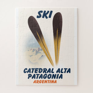Catedral Alta Patagonia, Argentinien Skiposter