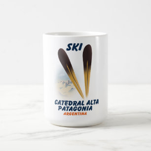 Catedral Alta Patagonia, Argentinien Skiposter Kaffeetasse