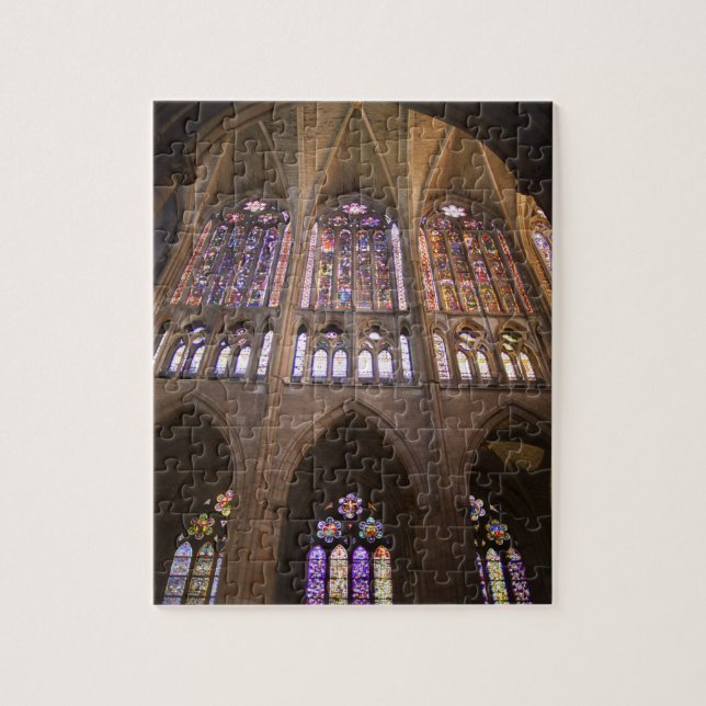 Catedral de Leon, Buntglasfenster (Vertikal)