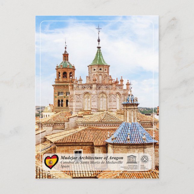 Catedral de Santa María de Mediavilla de Teruel Postkarte (Vorderseite)