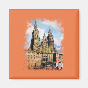 Catedral de Santiago de Compostela (A Coruña) Magnet