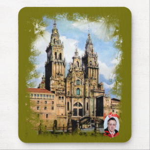 Catedral de Santiago de Compostela (A Coruña) Mousepad