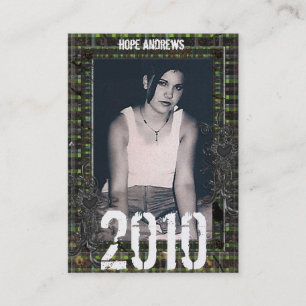 Catégorie de cartes supérieures Inscrivez l'année 