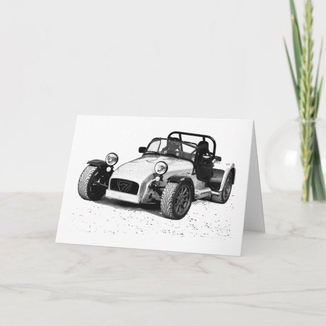 Caterham 07 karte (Vorderseite)