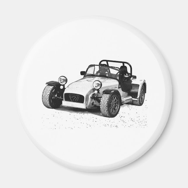 Caterham 07 magnet (Vorne)
