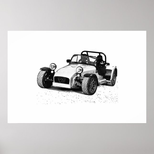 Caterham 07 poster (Vorne)