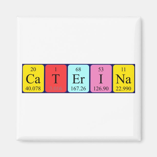 Caterina Periodenmagnet Magnet (Vorne)