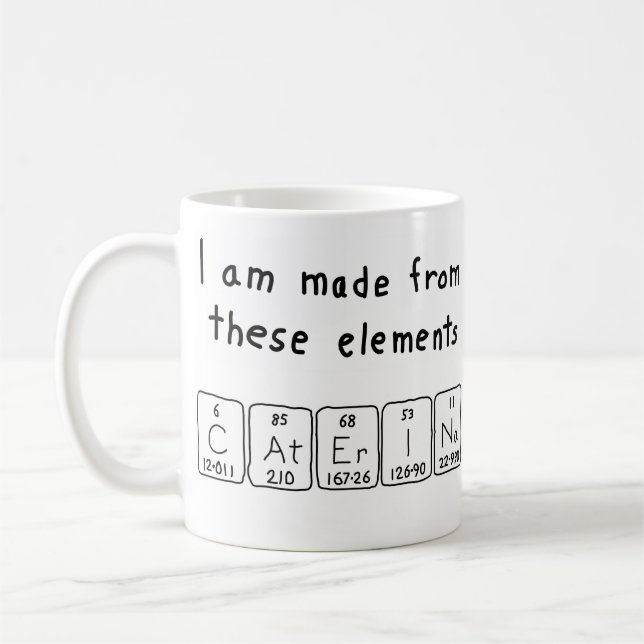 Caterina Periodenname Tasse (Links)