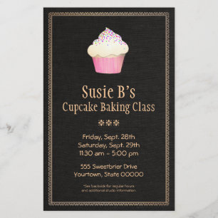 Catering Cupcake Bäckerei Konditor Flyer