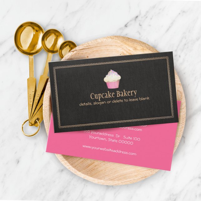 Catering Cupcake Bäckerei Konditorei Koch Visitenkarte (Von Creator hochgeladen)