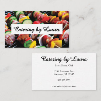 Catering Food Service Restaurant Café Bistro Visitenkarte