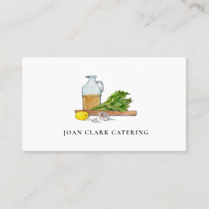 Catering Personal Koch Business Card Visitenkarte