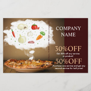 Catering-Service Feinkostladen Italienisches Essen Flyer