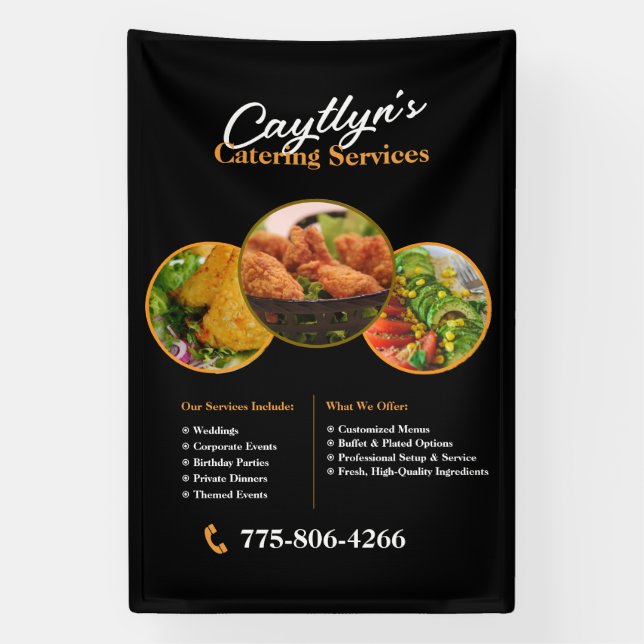 Catering Services Custom Banner (Vertikal)