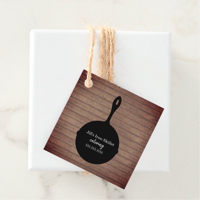 Catering von Eisenerz Geschenkanhänger (Beispiel)