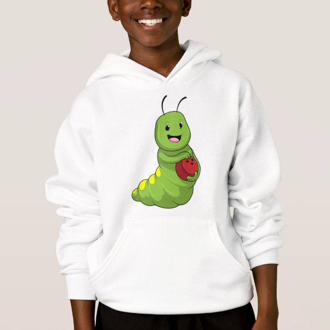 Caterpillar au Bowling avec Bowling ball (Devant)