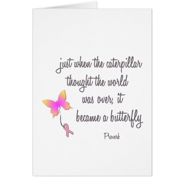 Caterpillar est devenu un papillon (Devant)