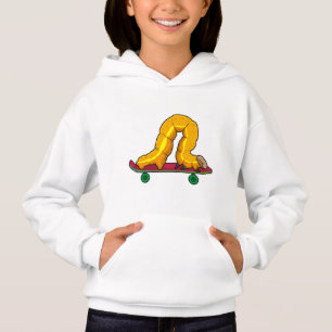 Caterpillar Skater Skateboard Hoodie