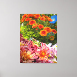 Caterpillar sur toile enveloppée pour mamans