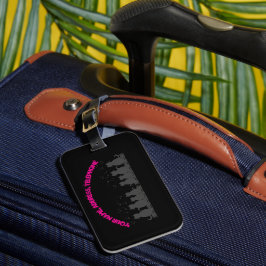 caterwauling Personalize , Luggage Tag  Gepäckanhänger