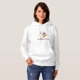 Catffeine Liebhaber – Lustiges minimalistisches Ka Hoodie
