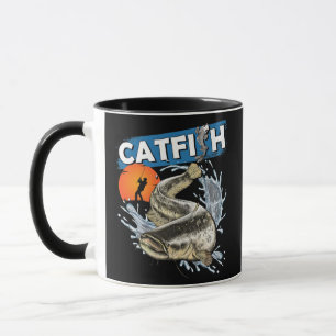 Catfish Fisherman Tasse