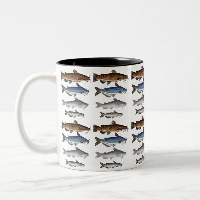Catfish Group Zweifarbige Tasse (Links)