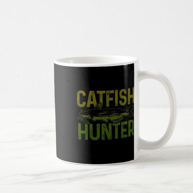 Catfish Hunter Catfish Fishing Gift Kaffeetasse (Rechts)
