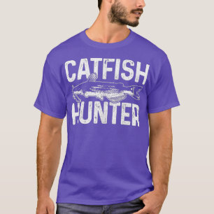 Catfish Hunter Fangfischerei Fischfang Geschenk T-Shirt