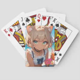  catgirl　猫耳娘の夏　クラシックトランプ spielkarten