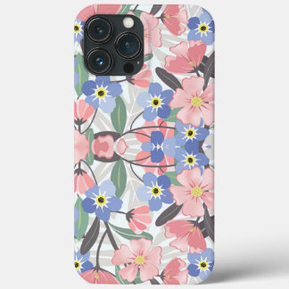 Cath Kidston London Design blaue Blumen Case-Mate iPhone Hülle