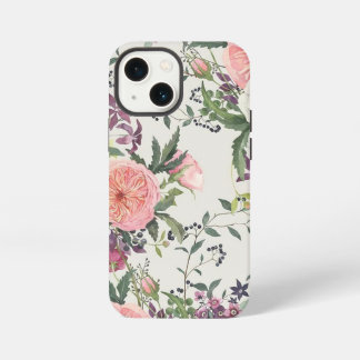 Cath Kidston London Design blaue Blumen iPhone 13 Mini Hülle