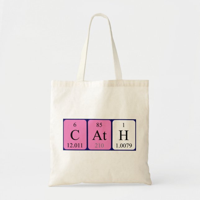 Cath Periodic Table name tobag Tragetasche (Vorne)