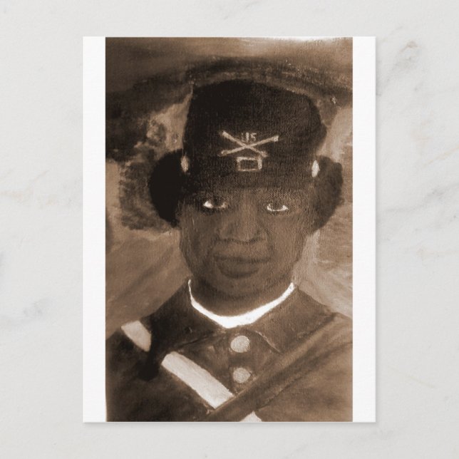 Cathay Williams/William Cathay Postkarte (Vorderseite)