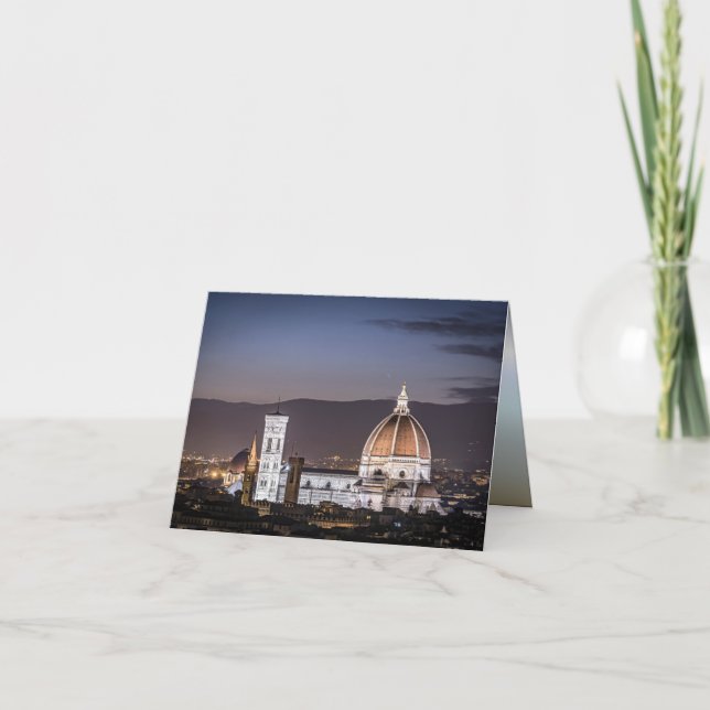 Cathedral - Florance Italy Karte (Vorderseite)