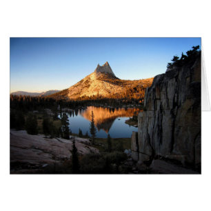 Cathedral Peak Sunset - John Muir Trail - Yosemite