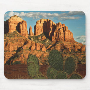 Cathedral Rock bei Sonnenuntergang vom Secret Cany Mousepad