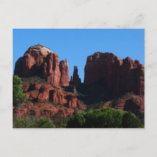Cathedral Rock in Sedona Arizona Monument Postkarte