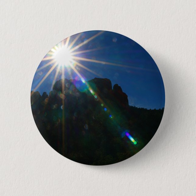 Cathedral Rock Vortex horizontal Button (Vorderseite)