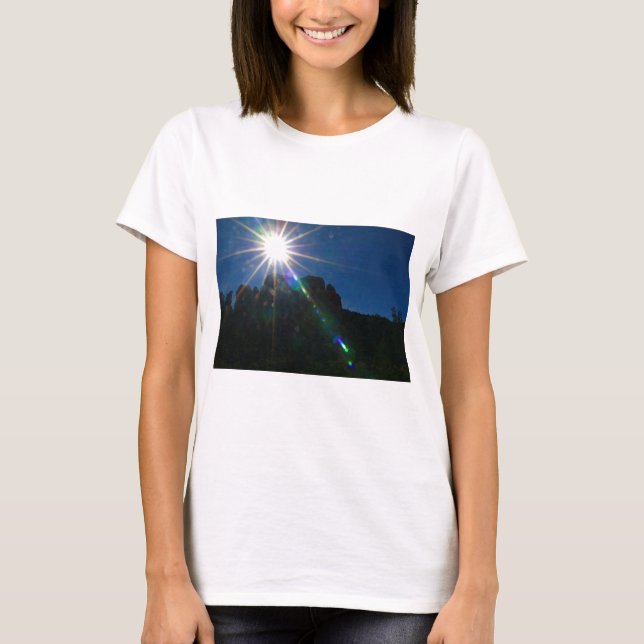 Cathedral Rock Vortex horizontal T-Shirt (Vorderseite)