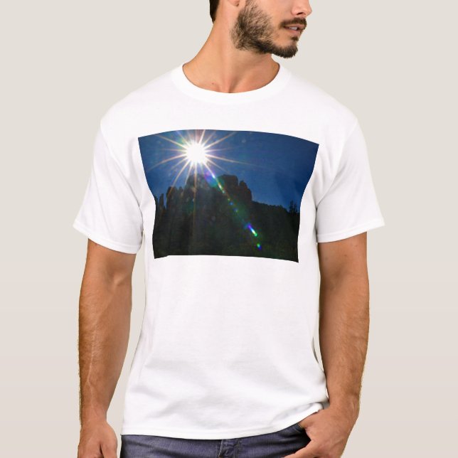 Cathedral Rock Vortex horizontal T-Shirt (Vorderseite)